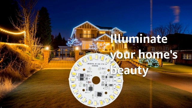BROLEO Lamp Panel Board, 3.2V/3.7V LED Lamp Panel 12W Timing White